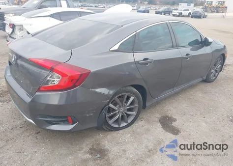2019 Honda Civic Lx из США, поврежденный, VIN 19XFC2F66KE206829